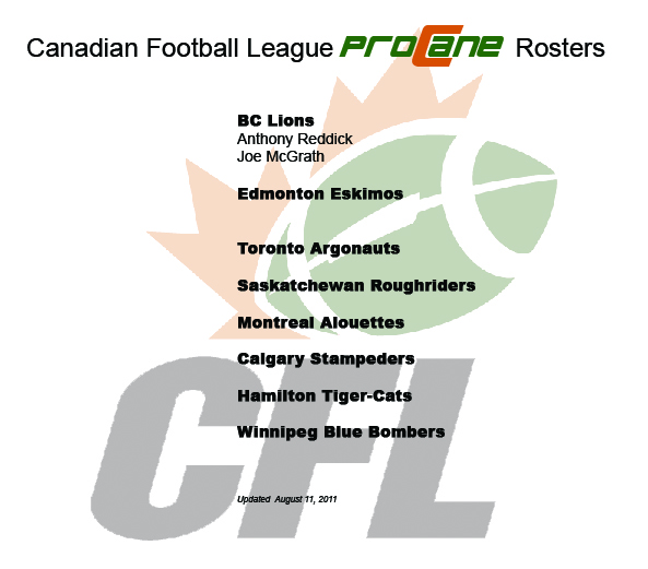 CFL Roster8.11.11