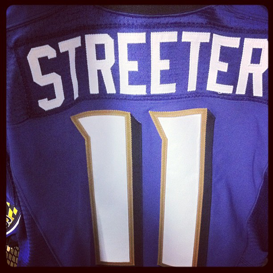 TommyStreeterRavensJersey